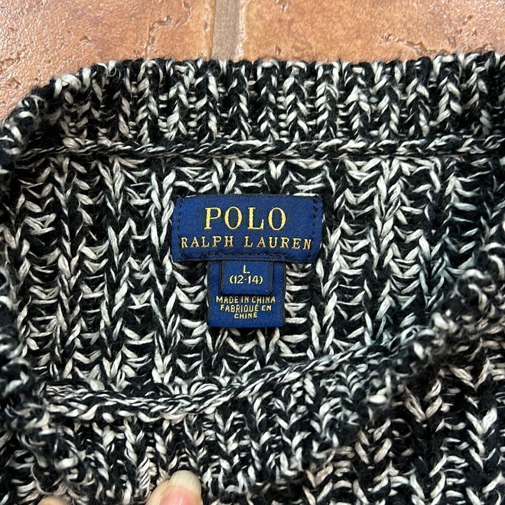 ‎NWOT Ralph Lauren cotton sweater size 12/14(L) - Picture 3 of 5